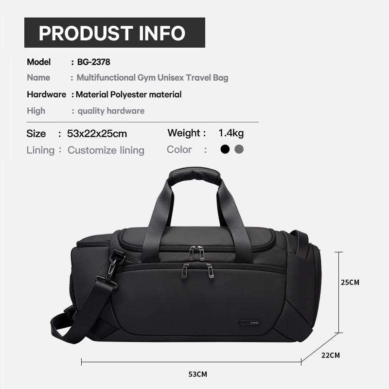 BANGE tas olahraga pria, tas G - Dry Bag Roll Top ulasan dan harga